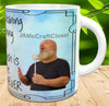MUG Coffee Full Wrap Sublimation Digital Graphic Design Download THE FIRST RULE OF CLEANING SVG-PNG Crafters Delight {{ JAMsCraftCloset }}
