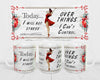 MUG Coffee Full Wrap Sublimation Digital Graphic Design Download TODAY I WILL NOT STRESS SVG-PNG Crafters Delight {{ JAMsCraftCloset }}