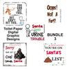 TOILET PAPER BUNDLE 3 Graphic Design Downloads SVG PNG JPEG Files Sublimation Design Gag Gift Crafters Delight {{ JAMsCraftCloset }}