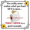 TOILET PAPER BUNDLE 4 Graphic Design Downloads SVG PNG JPEG Files Sublimation Design Gag Gift Crafters Delight {{ JAMsCraftCloset }}