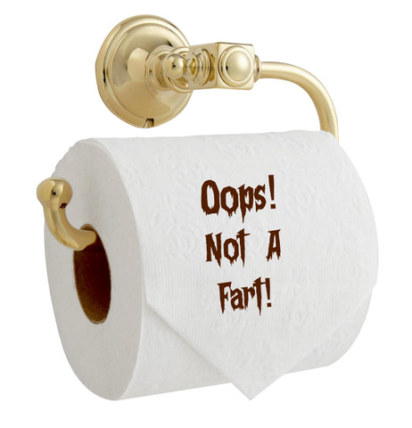 TOILET PAPER Digital Graphic Design SVG-PNG-JPEG Download OOPS NOT A FART Positive Saying Crafters Delight - JAMsCraftCloset