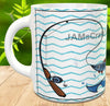 MUG Coffee Full Wrap Sublimation Digital Graphic Design Download WTF WHERES THE FISH SVG-PNG Crafters Delight {{ JAMsCraftCloset }}