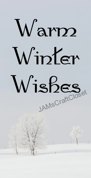 WARM WINTER WISHES Digital Holiday Christmas Graphic SVG-PNG-JPEG Download Crafters Delight {{ JAMsCraftCloset }}