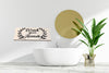 WASH YOUR HANDS Ceramic Tile Decal Sign Funny BATHROOM Gift Restroom {{ JAMsCraftCloset }}
