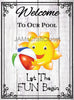 BUNDLE POOL SIGNS 1 Graphic Design Downloads SVG PNG JPEG Files Sublimation Design Crafters Delight {{ JAMsCraftCloset }}