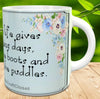 MUG Coffee Full Wrap Sublimation Digital Graphic Design Download WHEN LIFE GIVES YOU RAINY DAYS SVG-PNG Crafters Delight {{ JAMsCraftCloset }}