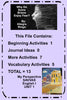 My Perspectives English I UNIT 1 WHY DO SOME BRAINS ENJOY FEAR Allegra Ringo Teacher Supplemental Resources {{ JAMsCraftCloset }}