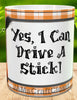 MUG Coffee Full Wrap Sublimation Digital Graphic Design Download YES I CAN DRIVE A STICK Halloween SVG-PNG Crafters Delight {{ JAMsCraftCloset }}