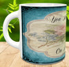 MUG Coffee Full Wrap Sublimation Digital Graphic Design Download YOU ARE MY SUNSHINE ON A RAINY DAY SVG-PNG Valentine Crafters Delight {{ JAMsCraftCloset }}