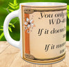 MUG Coffee Full Wrap Sublimation Digital Graphic Design Download YOU ONLY NEED 2 TOOLS IN LIFE SVG-PNG Crafters Delight {{ JAMsCraftCloset }}