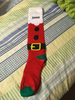 SOCKS Personalized Christmas Knee Socks ONE SIZE 5-9 Holiday Ware Gift Idea Unique {{ JAMsCraftCloset }}