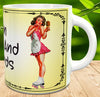 MUG Coffee Full Wrap Sublimation Digital Graphic Design Download I RUN ON CAFFEINE AND CUSS WORDS SVG-PNG Crafters Delight {{ JAMsCraftCloset }}