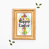 Garden Flag Digital Design Sublimation Graphic SVG-PNG-JPEG Download HAPPY EASTER EGG 2 Crafters Delight {{ JAMsCraftCloset }}