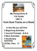My Perspectives English III UNIT 4 GRIT AND GRANDEUR 11th Grade BUNDLE 5 PASSAGES Teacher Resource Lesson Supplemental Activities {{ JAMsCraftCloset }}