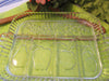 Serving Tray Unique Vintage Rectangle Crystal Indiana Clear Glass Fruits 5 Sections Molded Fruit {{ JAMsCraftCloset }}
