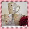 Mugs Home Essentials Vintage Hand Painted Hearts BUY 2 Get 1 FREE {{ JAMsCraftCloset }}