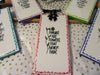 Ceramic Tiles Affirmation FRIENDS ARE FLOWERS Unique Gift Hand Painted Positive Saying {{ JAMsCraftCloset }}
