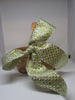 Basket Flower Girl Woven Huge Gold and Silver Bow {{ JAMsCraftCloset }}