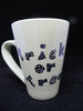 Mugs Cups Halloween Trick or Treat Hand Painted {{ JAMsCraftCloset }}