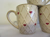 Mugs Home Essentials Vintage Hand Painted Hearts BUY 2 Get 1 FREE {{ JAMsCraftCloset }}