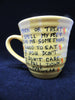 Mugs Cups Halloween Hand Painted Drive a Stick Smell My Feet Sneaking Candy Witch is In {{ JAMsCraftCloset }}