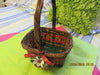 Basket Flower Girl or Christmas Decor Holiday Decor Wedding Accessory {{ JAMsCraftCloset }}