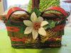 Basket Flower Girl or Christmas Decor Holiday Decor Wedding Accessory {{ JAMsCraftCloset }}