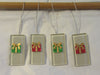 Ornaments Package Ceramic Tile Christmas Set of 4 Clear Smoky Ceramic Tiles {{ JAMsCraftCloset }}