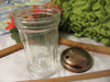 Dispensers Vintage Glass Chrome Screw Top Diner Sugar Dispenser Chicago GEMCO Nutri Sweet {{ JAMsCraftCloset }}