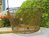 Basket Flower Girl Mesh Star Round Gold Wire Wedding Accessory {{ JAMsCraftCloset }}