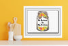 BUNDLE CANNING JARS 3 Graphic Design Positive Saying Kitchen Decor Downloads SVG PNG JPEG Files Sublimation Design Crafters Delight {{ JAMsCraftCloset }}