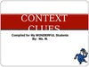 Context Clues Complete PowerPoint Lesson With ANSWER KEYS Teacher Resource {{ JAMsCraftCloset }}