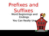 Prefixes and Suffixes-Complete Teacher Lesson on PowerPoint Pretest Activities Posttest {{ JAMsCraftCloset }}