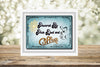 MUG Coffee Full Wrap Sublimation Digital Graphic Design Download POWERED BY PIXIE DUST AND COFFEE SVG-PNG Crafters Delight {{ JAMsCraftCloset }}