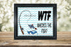 MUG Coffee Full Wrap Sublimation Digital Graphic Design Download WTF WHERES THE FISH SVG-PNG Crafters Delight {{ JAMsCraftCloset }}