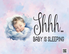 DIGITAL RECTANGLE Graphic Design BABY SLEEPING - BOY - PNG SVG JPEG PDF Farmhouse Country Cabin NURSERY Wall Art Shelf Sitter Home Decor Gift Crafters Delight - JAMsCraftCloset