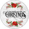 ROUND Digital Graphic Design HAVE YOURSELF A MERRY LITTLE CHRISTMAS - CHRISTMAS DESIGN PNG-JPEG-PDF-SVG-Decoupage-Sublimation Design Graphic Country Farmhouse Home Decor HOLIDAY Decor Gift Crafters Delight- JAMsCraftCloset