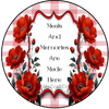 DIGITAL ROUND Graphic Design MEALS AND MEMORIES ARE MADE HERE 3 - Sublimation Decoupage PNG SVG Country Farmhouse Home Decor KITCHEN Sign Shelf Sitter Wall Art Decor Gift Crafters Delight - JAMsCraftCloset