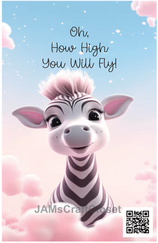DIGITAL RECTANGLE Graphic Design OH HOW HIGH YOU WILL FLY- PNG SVG NURSERY DECOR Wall Art Shelf Sitter Decor KIDS ROOM Gift Crafters Delight - JAMsCraftCloset