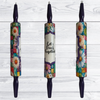Rolling Pin Hand Painted Decoupaged Country Farmhouse Decor LET'S COOK TOGETHER Kitchen Decor Gift Idea - JAMsCraftCloset