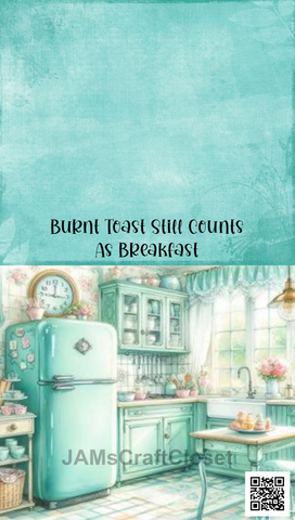 DIGITAL RECTANGLE Graphic Design BURNT TOAST STILL COUNTS AS BREAKFAST 2 - PNG SVG JPEG PDF Farmhouse Country Cabin Wall Art Shelf Sitter Home Decor Gift Crafters Delight {{ JAMsCraftCloset }}