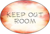 OVAL SHAPED Digital Graphic Design KEEP OUT ROOM Sublimation PNG SVG Lake House Sign Farmhouse Country Home Cabin DOOR ART Decor Wreath Design Gift Crafters Delight - JAMsCraftCloset