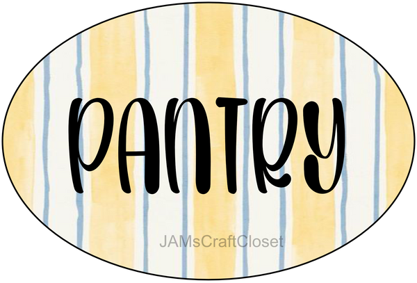 OVAL SHAPED Digital Graphic Design PANTRY Sublimation PNG SVG Lake House Sign Farmhouse Country Home Cabin DOOR ART Decor Wreath Design Gift Crafters Delight - JAMsCraftCloset