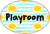 OVAL SHAPED Digital Graphic Design PLAYROOM Sublimation PNG SVG Lake House Sign Farmhouse Country Home Cabin DOOR ART Decor Wreath Design Gift Crafters Delight - JAMsCraftCloset