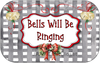 RECTANGLE SHAPED Digital Graphic Design BELLS WILL BE RINGING - PNG SVG Lake House Sign Farmhouse Country Home Cabin HOLIDAY Wall Art Decor Gift Crafters Delight HAPPY CRAFTING - JAMsCraftCloset