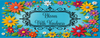 RECTANGLE SHAPED Digital Graphic Design VIBRANT FLORAL - BLOOM WITH KINDNESS - PNG SVG Store or Shop Sign Farmhouse Country Home Cabin Wall Art Decor Gift Crafters Delight HAPPY CRAFTING {{ JAMsCraftCloset }}