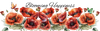 RECTANGLE SHAPED Digital Graphic Design BLOOMING HAPPINESS - POPPIES - PNG SVG Lake House Sign Farmhouse &nbsp;Country Home Cabin KITCHEN Wall Art Decor Wreath Design Gift Crafters Delight HAPPY CRAFTING - JAMsCraftCloset