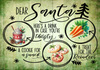 RECTANGLE SHAPED Digital Graphic Design DEAR SANTA - GOODIE TRAY 1 - PNG SVG Christmas Farmhouse Country Home Cabin Wall Art Decor Gift Crafters Delight HAPPY CRAFTING - JAMsCraftCloset