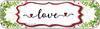 DIGITAL RECTANGLE SHAPED Graphic Design LOVE LACE HEARTS GREENERY - PNG SVG Lake House Sign Farmhouse Country Home Cabin Wall Art Decor Gift Crafters Delight Valentine HAPPY CRAFTING - JAMsCraftCloset