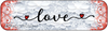 DIGITAL RECTANGLE SHAPED Graphic Design LOVE LACE HEARTS - PNG SVG Lake House Sign Farmhouse Country Home Cabin Wall Art Decor Gift Crafters Delight Valentine HAPPY CRAFTING - JAMsCraftCloset